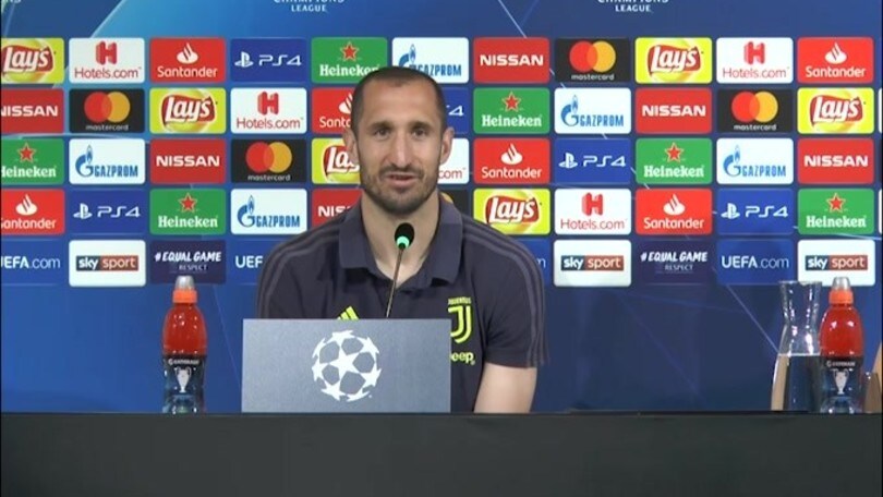 Chiellini: "Grande entusiasmo per vivere una serata magica"