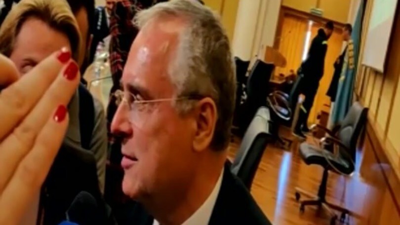 Lotito: "Avversari si, nemici no"