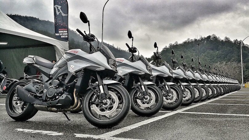 Suzuki Katana: il test in Giappone