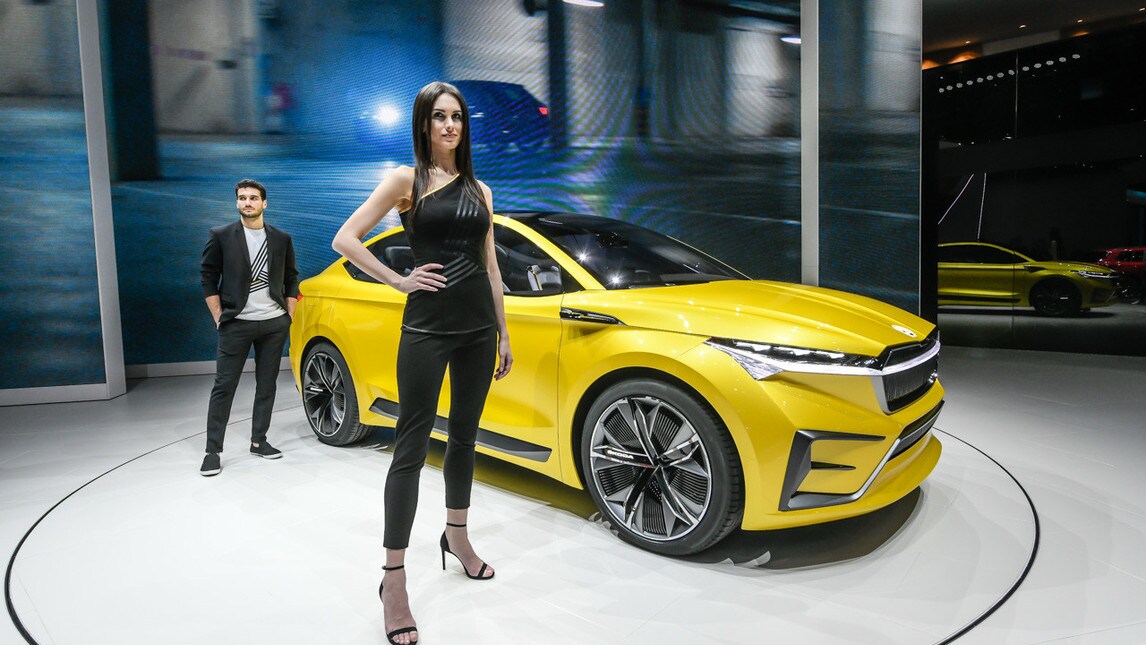 Skoda Vision iV Concept: elettrica a Ginevra