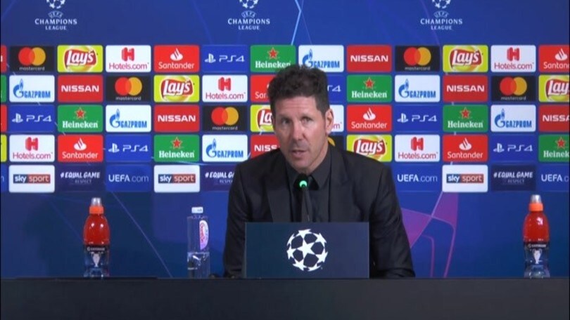 Simeone: "Bisogna fare i complimenti alla Juve"