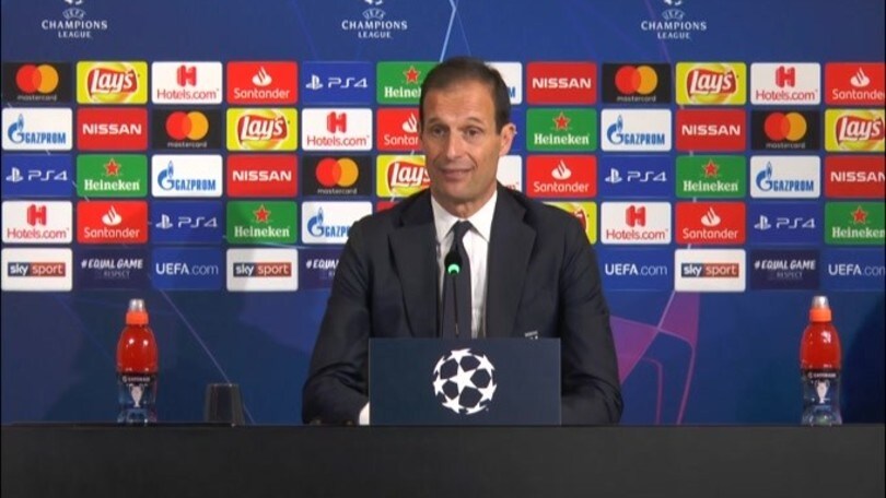 Allegri: "Mi sembrava strano che Cr7 finisse con 1 solo gol in Champions"