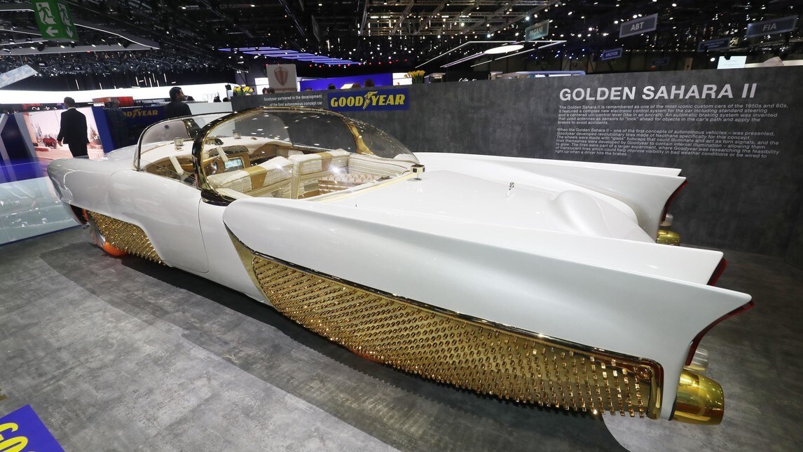 Golden Sahara II, la custom car restaurata da Goodyear