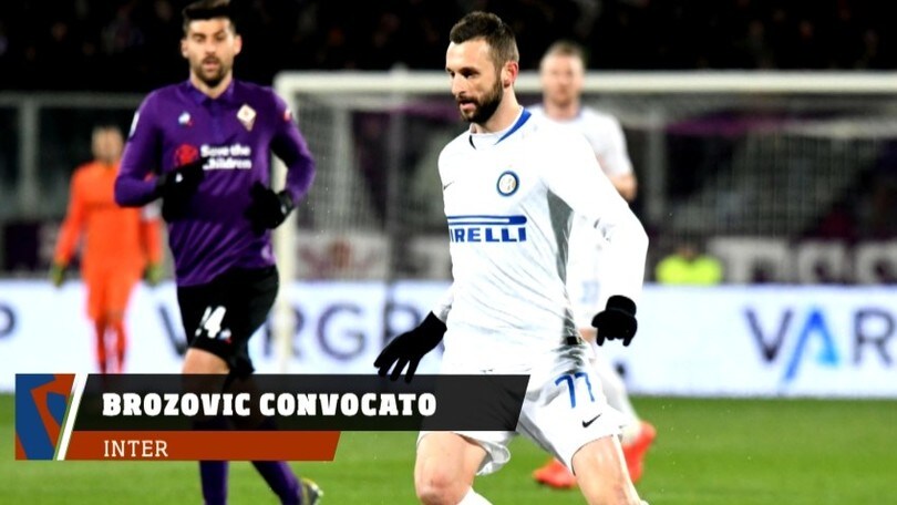 Inter, Brozovic convocato per l'Eintracht