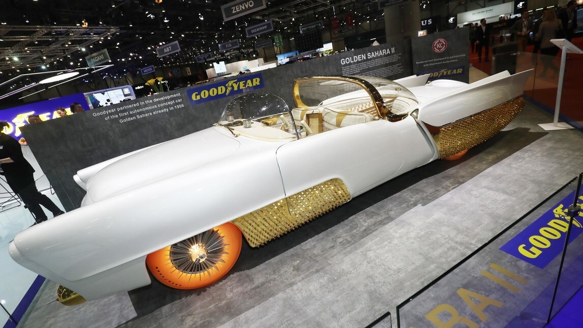 Golden Sahara II, Goodyear presenta il restyling a Ginevra