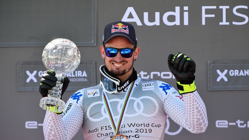Sci, Dominik Paris re del SuperG. L'azzurro vince la Coppa di cristallo