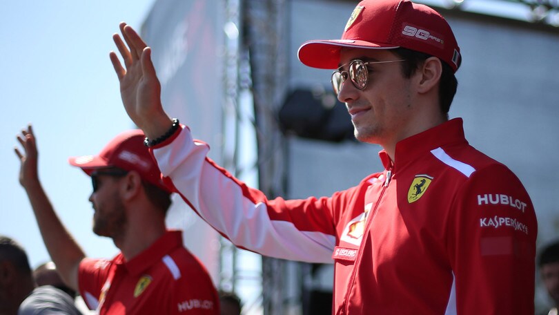 F1 Ferrari, Leclerc: «Voglio far bene in pista, il team ha avuto fiducia»