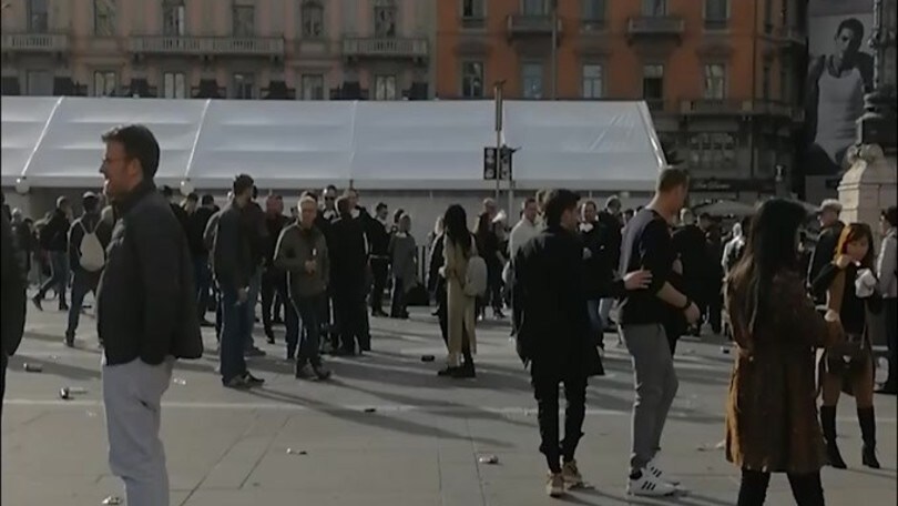 Eintracht Francoforte, tifosi scatenati a Milano!
