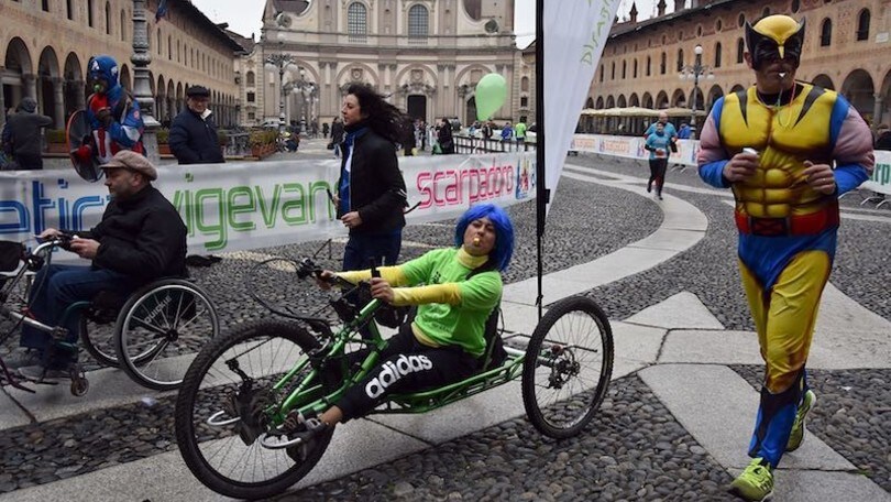 Giusy Versace alla 13ª Scarpadoro di Vigevano