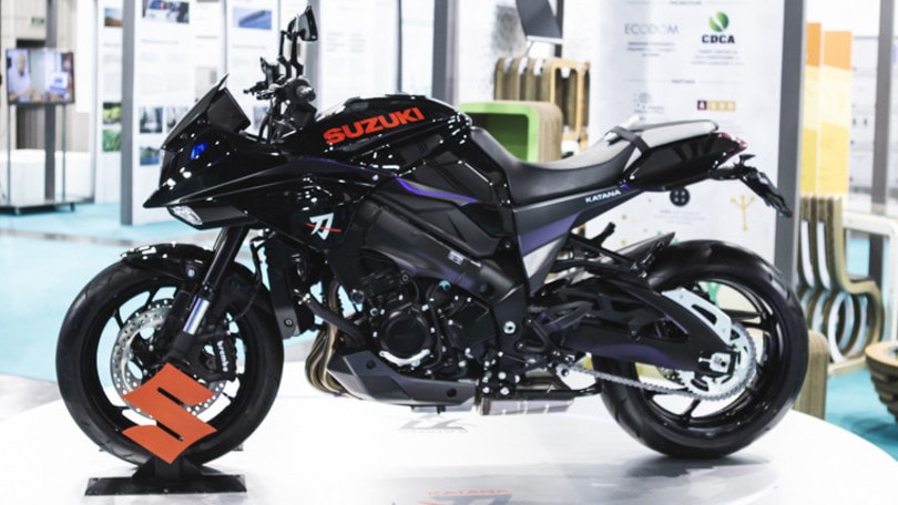 La Suzuki Katana presentata a Milano - LE FOTO