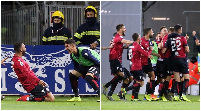 La Fiorentina cade a Cagliari sotto i colpi di Joao Pedro e Ceppitelli