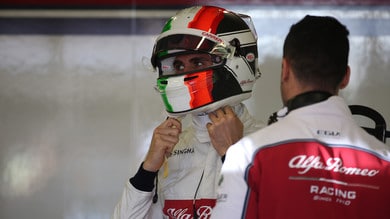 F1 Alfa Romeo, Giovinazzi: «Voglio ripartire dal Bahrain»