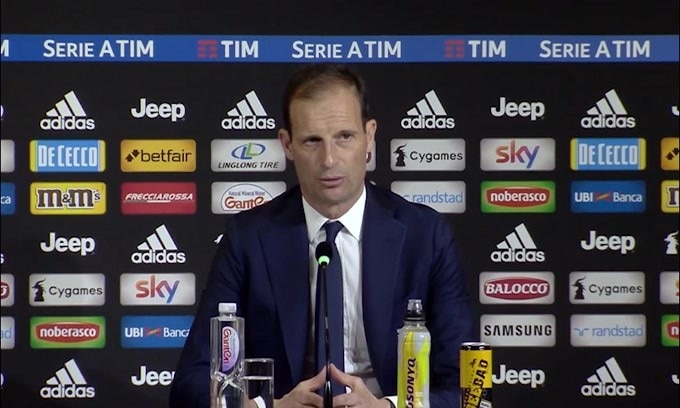 Allegri: "Cristiano Ronaldo non è tra i convocati"