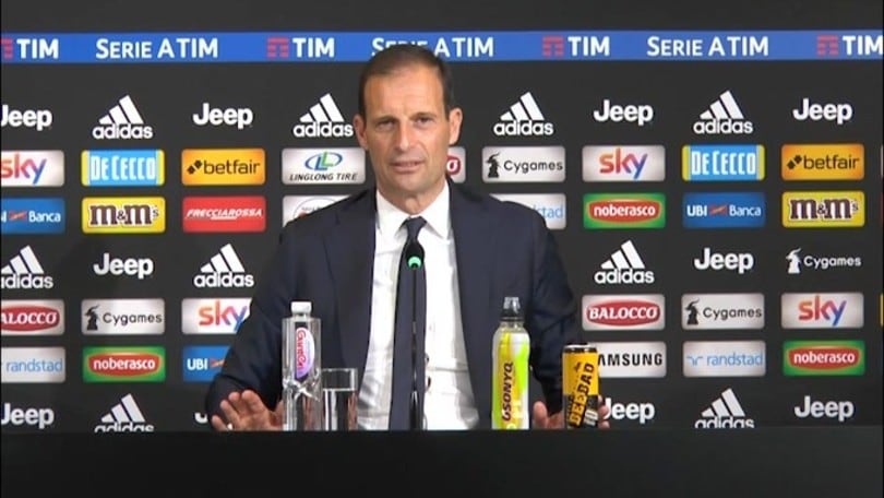 Allegri: "Squalifica? Ronaldo ha solo esultato"