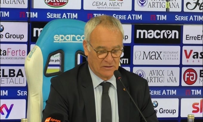 Ranieri: "Non siamo stati squadra"