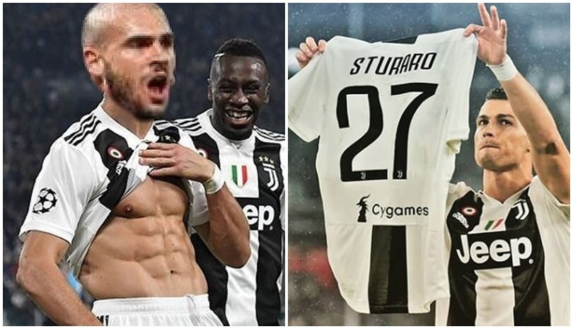 Sturaro celebrato sui social dopo il gol alla Juve