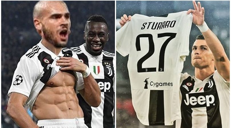 Sturaro celebrato sui social dopo il gol alla Juve
