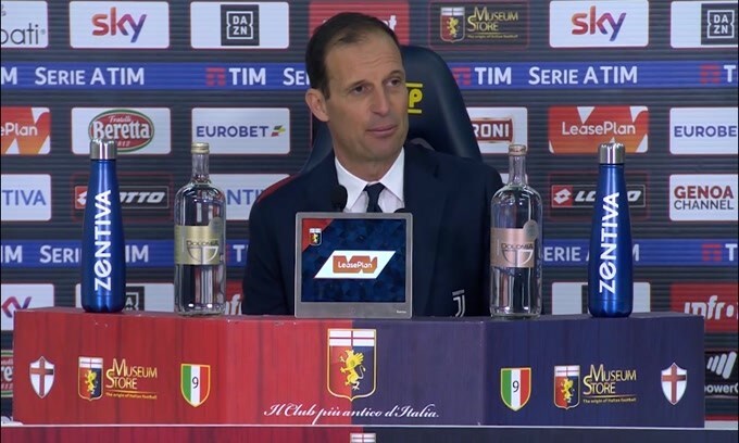 Allegri: "Abbiamo 'scelto' di perdere la partita giusta"