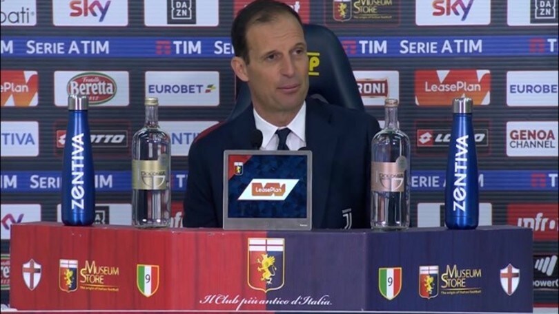 Allegri: "Abbiamo 'scelto' di perdere la partita giusta"