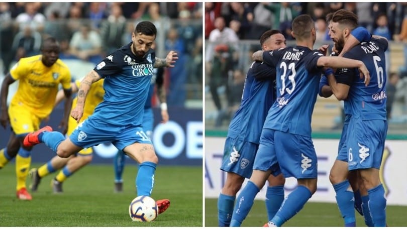 L'Empoli vince la sfida-salvezza ed inguaia il Frosinone