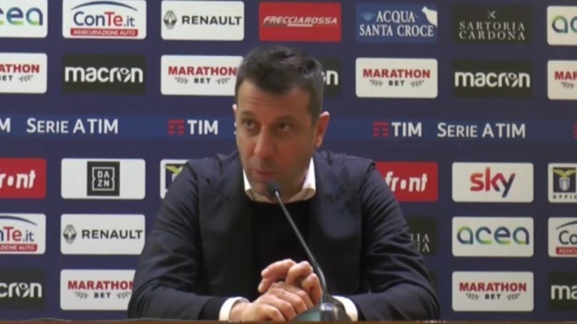 D'Aversa: "Il loro gol ci ha fatto sciogliere"
