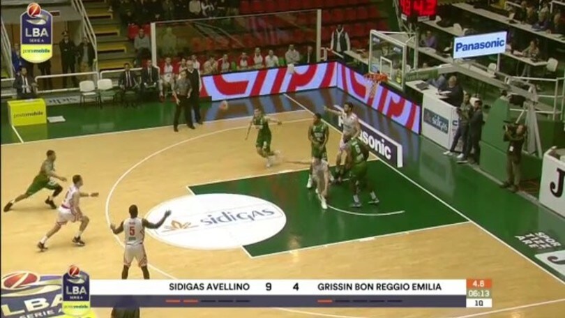Sidigas Avellino-Grissin Bon Reggio Emilia 91-59