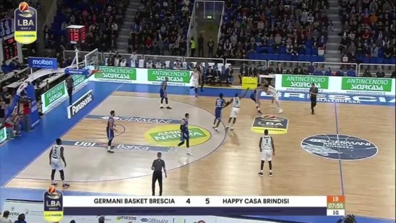Germani Basket Brescia-Happy Casa Brindisi 97-80