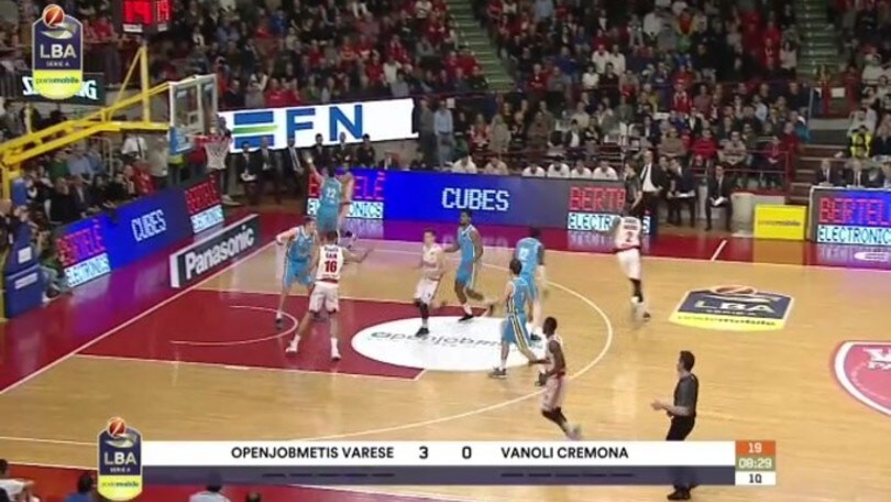 Openjobmetis Varese-Vanoli Cremona 83-64