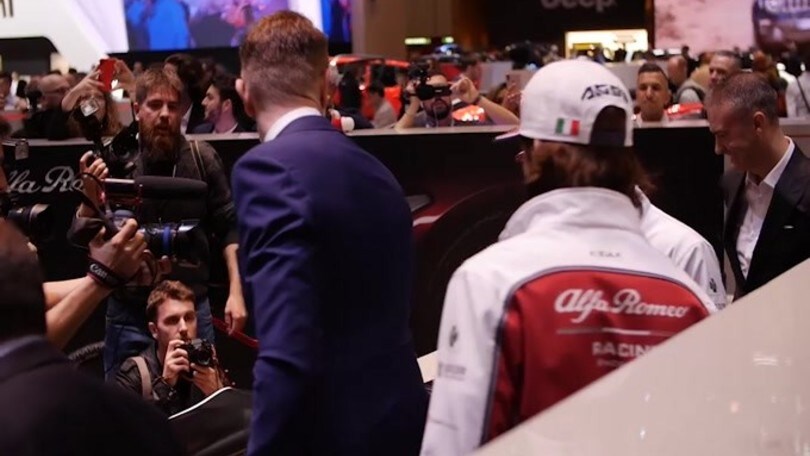 Salone di Ginevra 2019: Raikkonen in Alfa Romeo