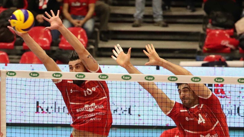 Volley: A2 Maschile, Girone Blu: ancora tre punti per la capolista, Piacenza sbanca Pordenone