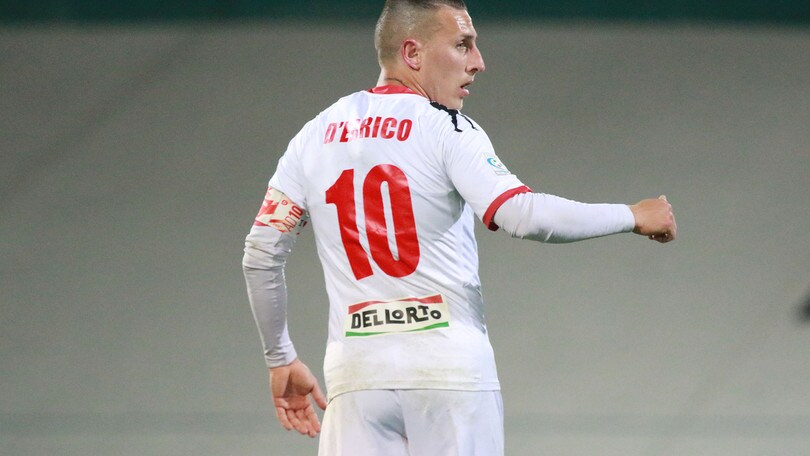Serie C Pordenone-Monza 1-1: D'Errico la riprende ma sbaglia un rigore