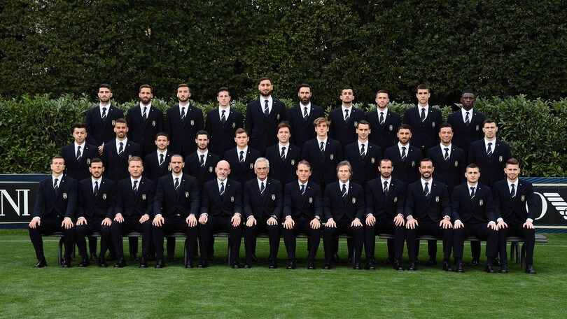 Italia, Bonucci e compagni modelli per un giorno