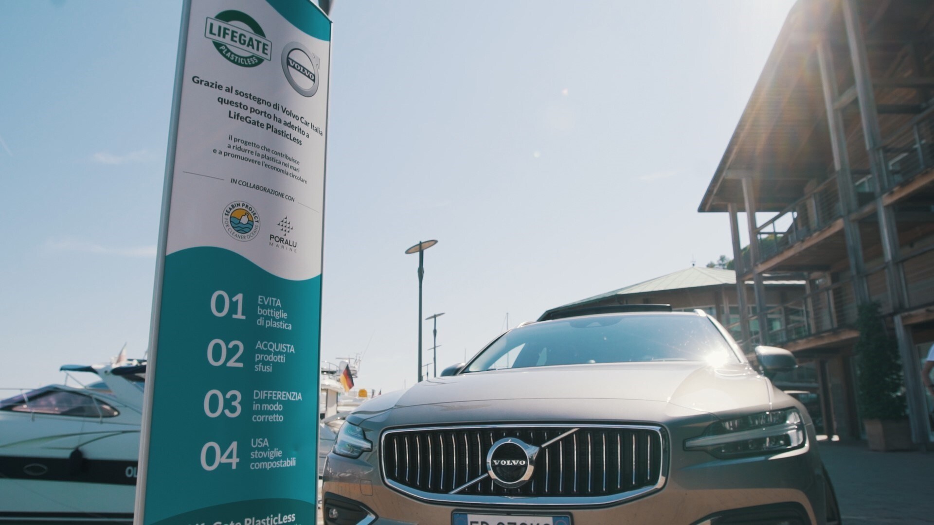 Volvo e LifeGate PlasticLess, insieme per la sostenibilità