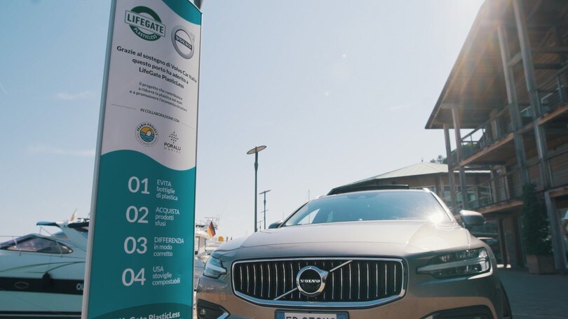 Volvo e LifeGate PlasticLess, insieme per la sostenibilità