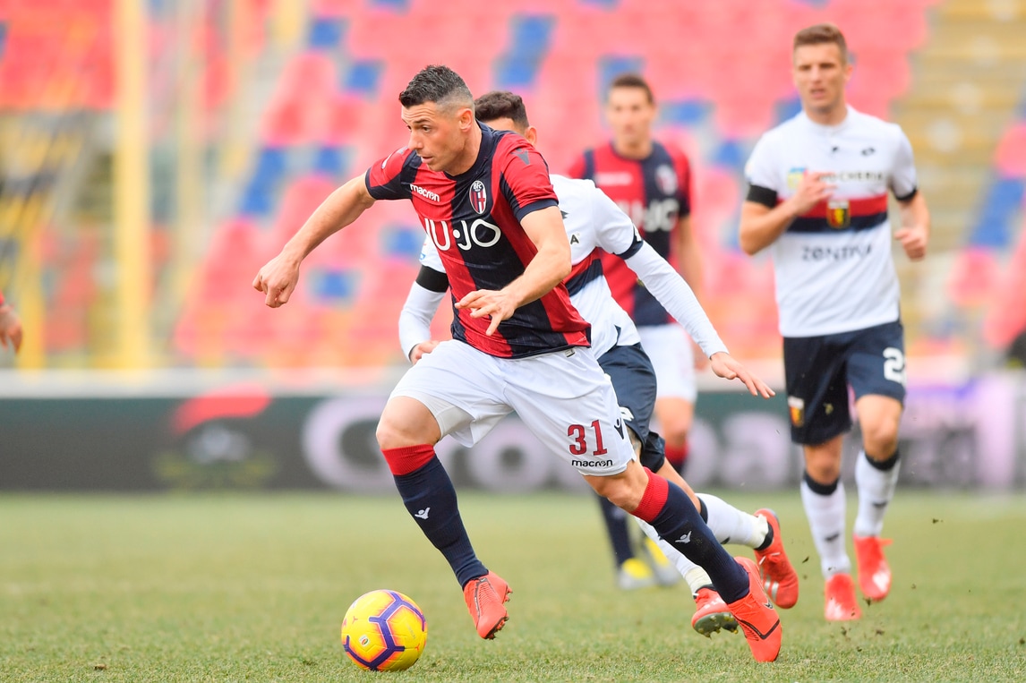 Serie A Bologna, accertamenti per Dzemaili: nessuna lesione