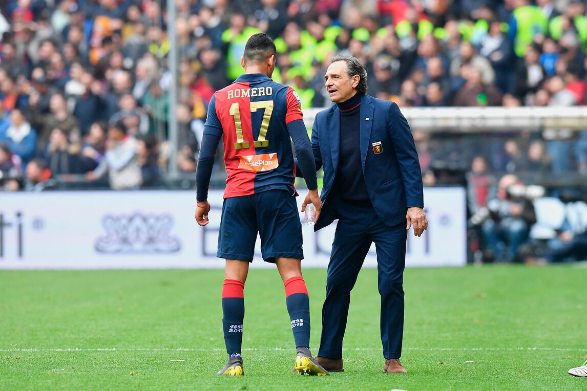 Serie A Genoa, Prandelli: «Romero? Un ventenne così forte non l'ho mai allenato»