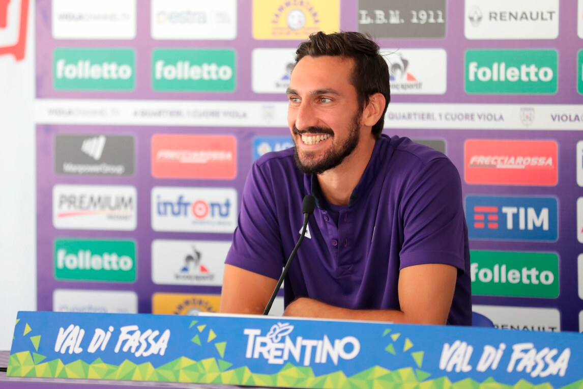 Moglie Astori: «È stato un anno difficile, ma la vita continua»