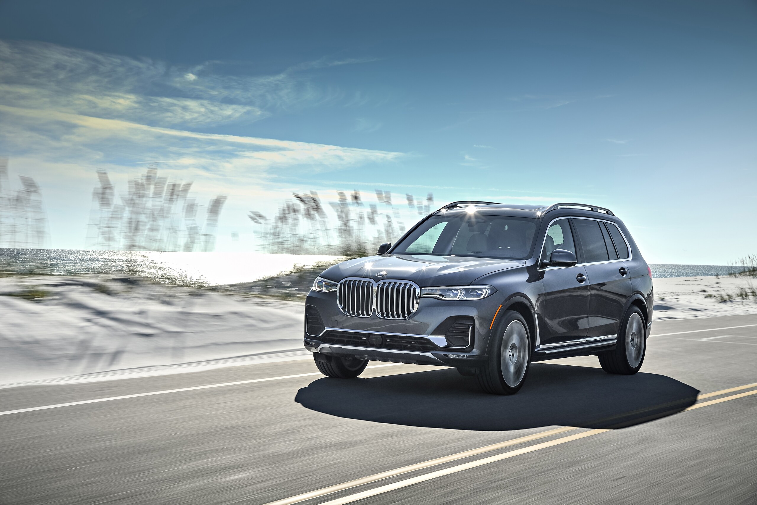 Nuova BMW X7: prima prova negli States