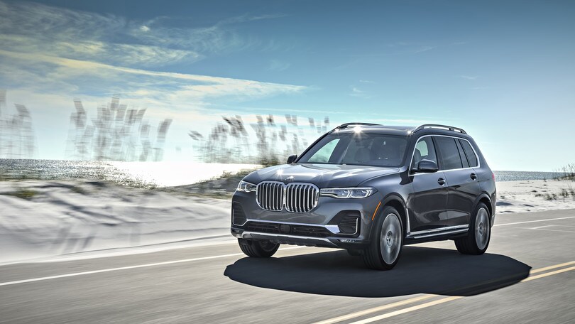 Nuova BMW X7: prima prova negli States