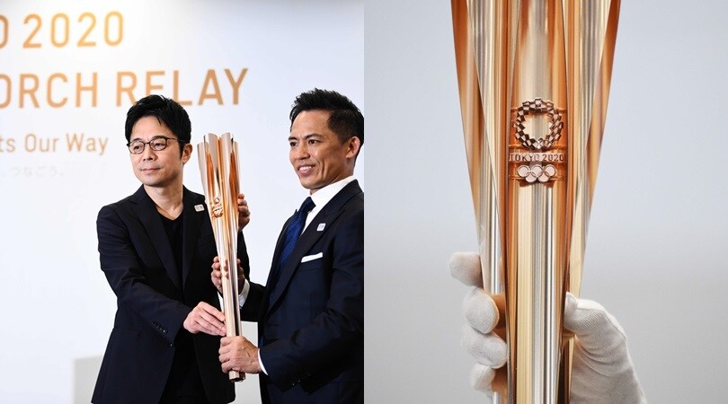 Olimpiadi Tokyo 2020: la fiamma olimpica è un ciliegio in fiore