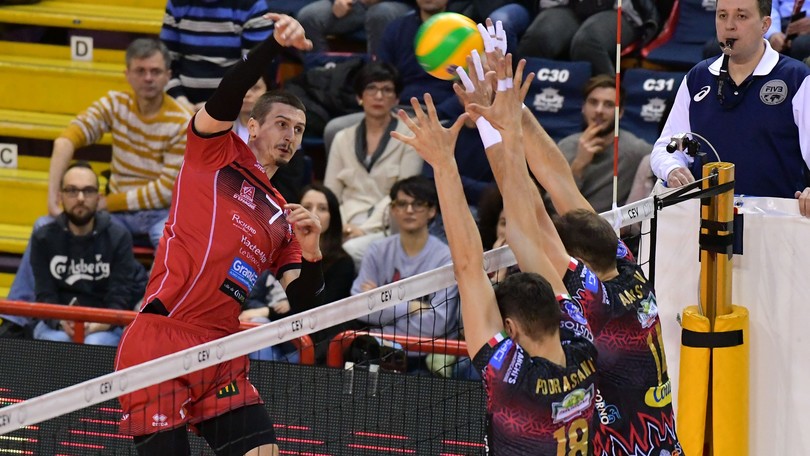 Volley: Champions League, Perugia senza problemi con lo Chaumont