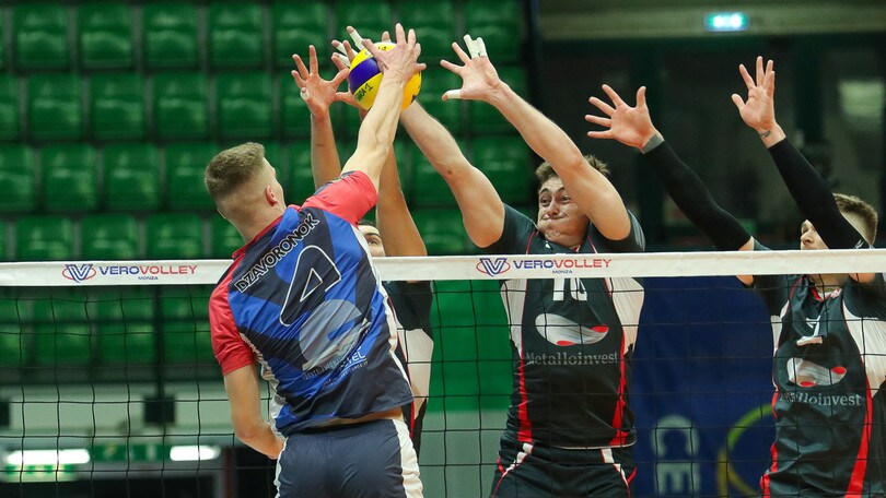 Volley: Challenge Cup, Monza fatica ma fa sua la finale di andata col Belgorod