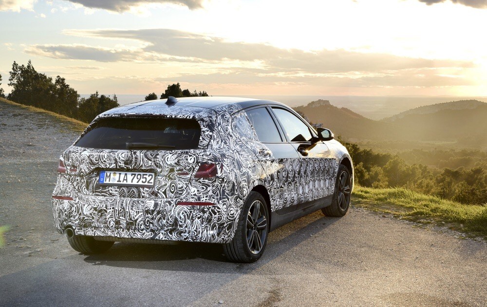 BMW Serie 1: tutte le foto dei muletti
