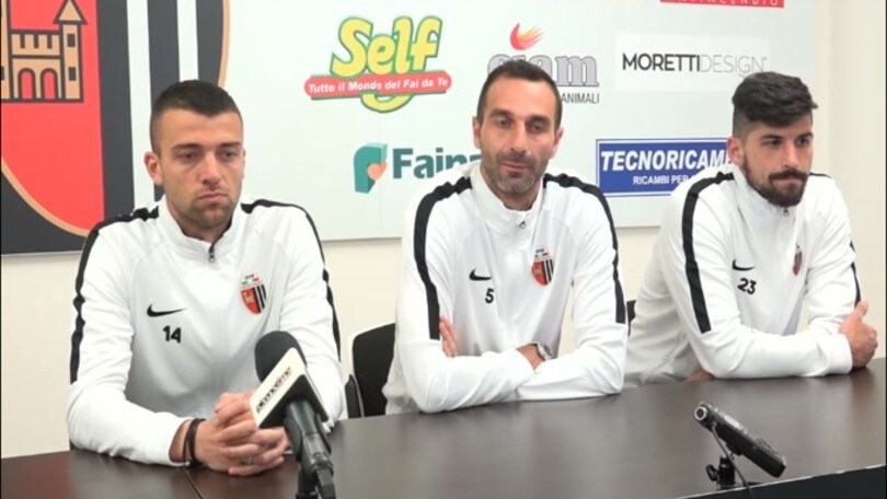 Ascoli, i giocatori in conferenza ci mettono la faccia