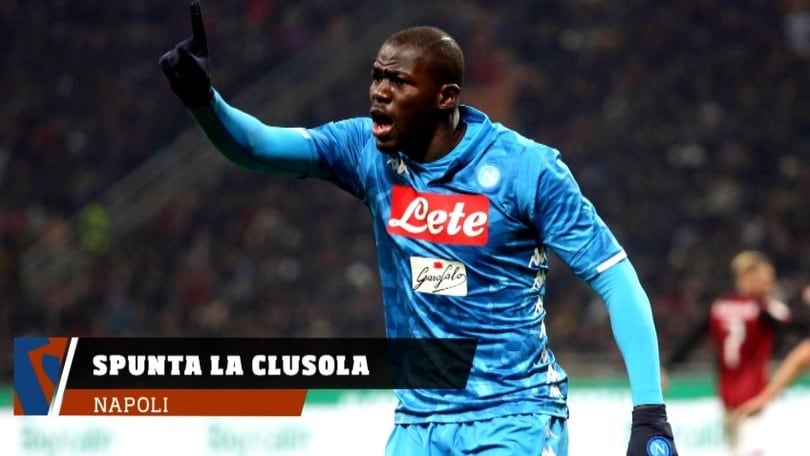 Napoli, spunta la clausola per Koulibaly