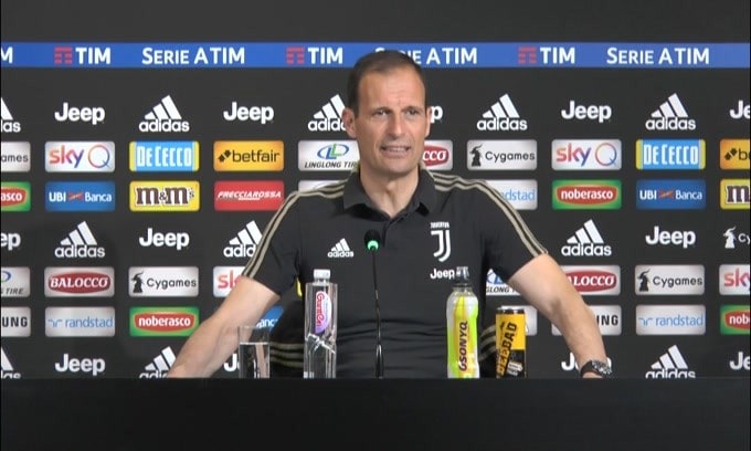Allegri: "Ronaldo tornerà quando non ci sarà pericolo di ricaduta"
