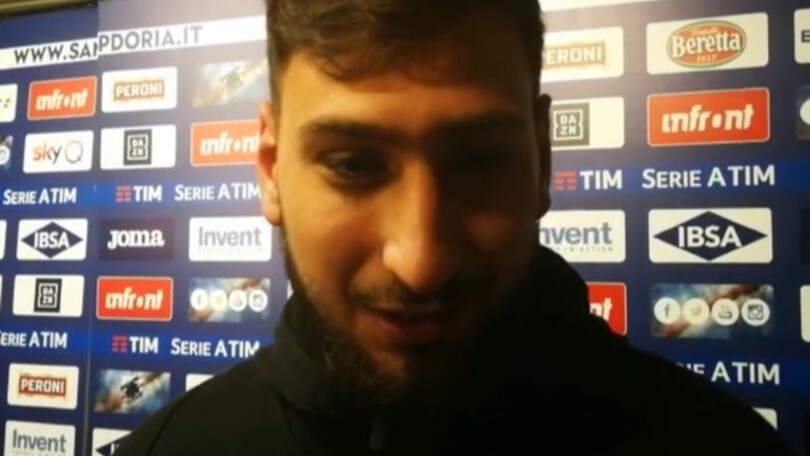 Donnarumma: "Sono molto dispiaciuto"