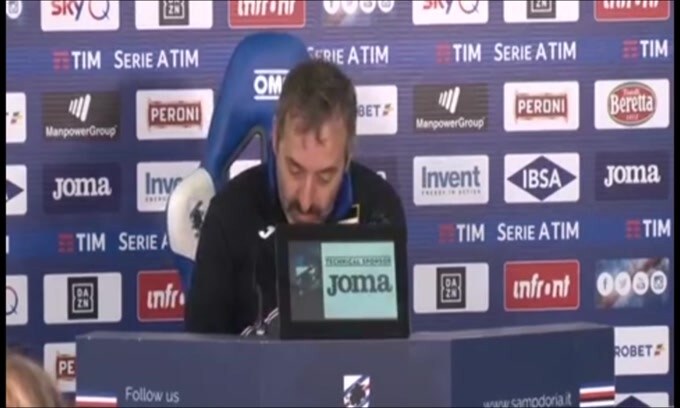 Giampaolo: "Una vittoria che dà entusiasmo"