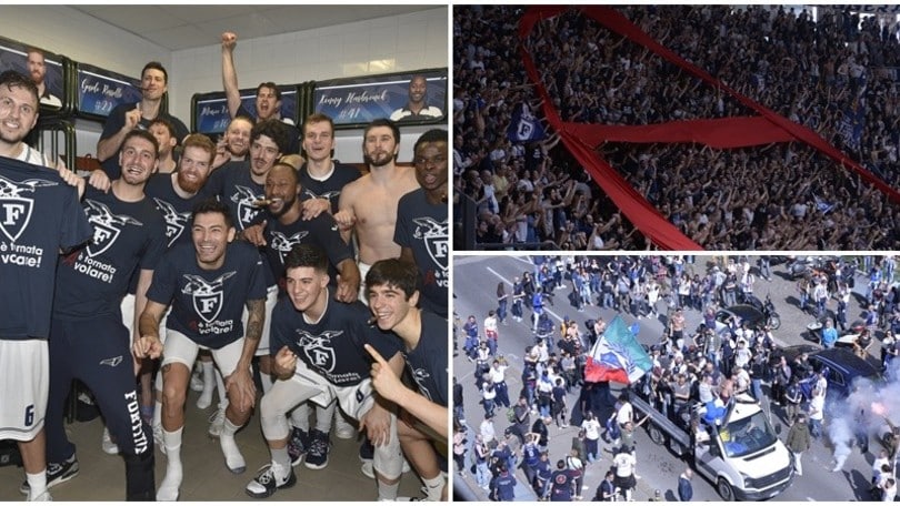Basket, la Fortitudo torna in Serie A e manda in tilt Bologna