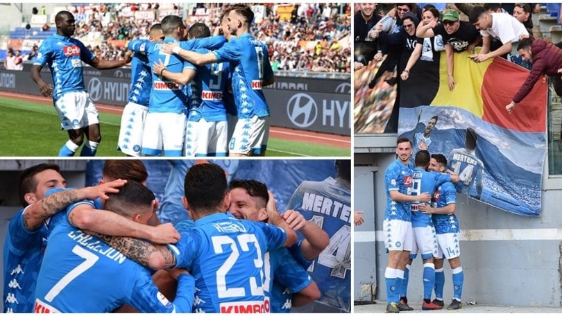 Serie A, il Napoli schianta la Roma